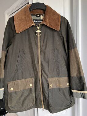 Barbour Allerston Waxed Jacket - Archive Olive, US 10